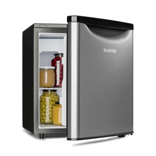 Klarstein Yummy réfrigérateur 45 L argenté 42 dB
