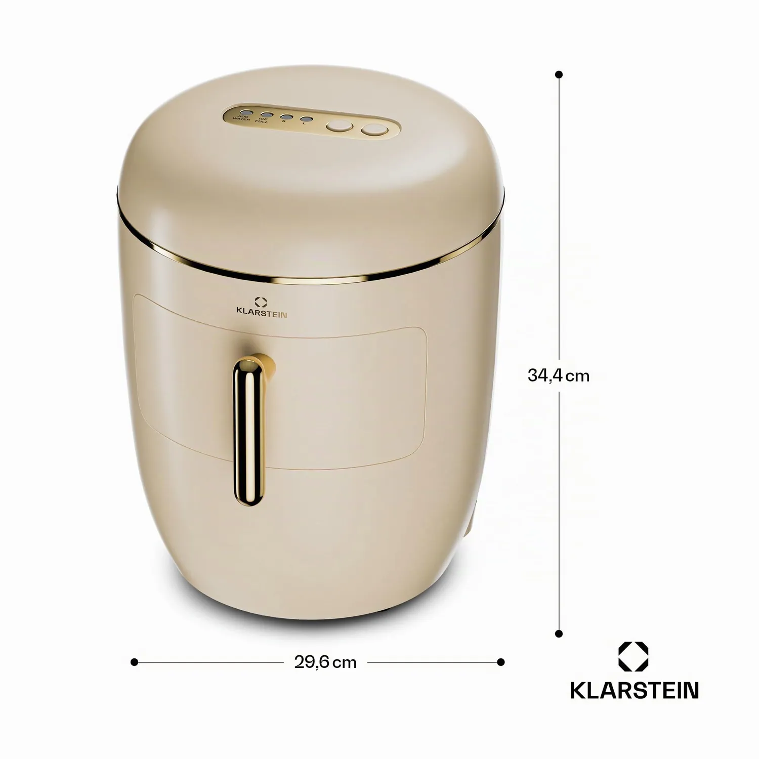 Klarstein machine à glaçons 2,3 L 15 kg autonettoyante