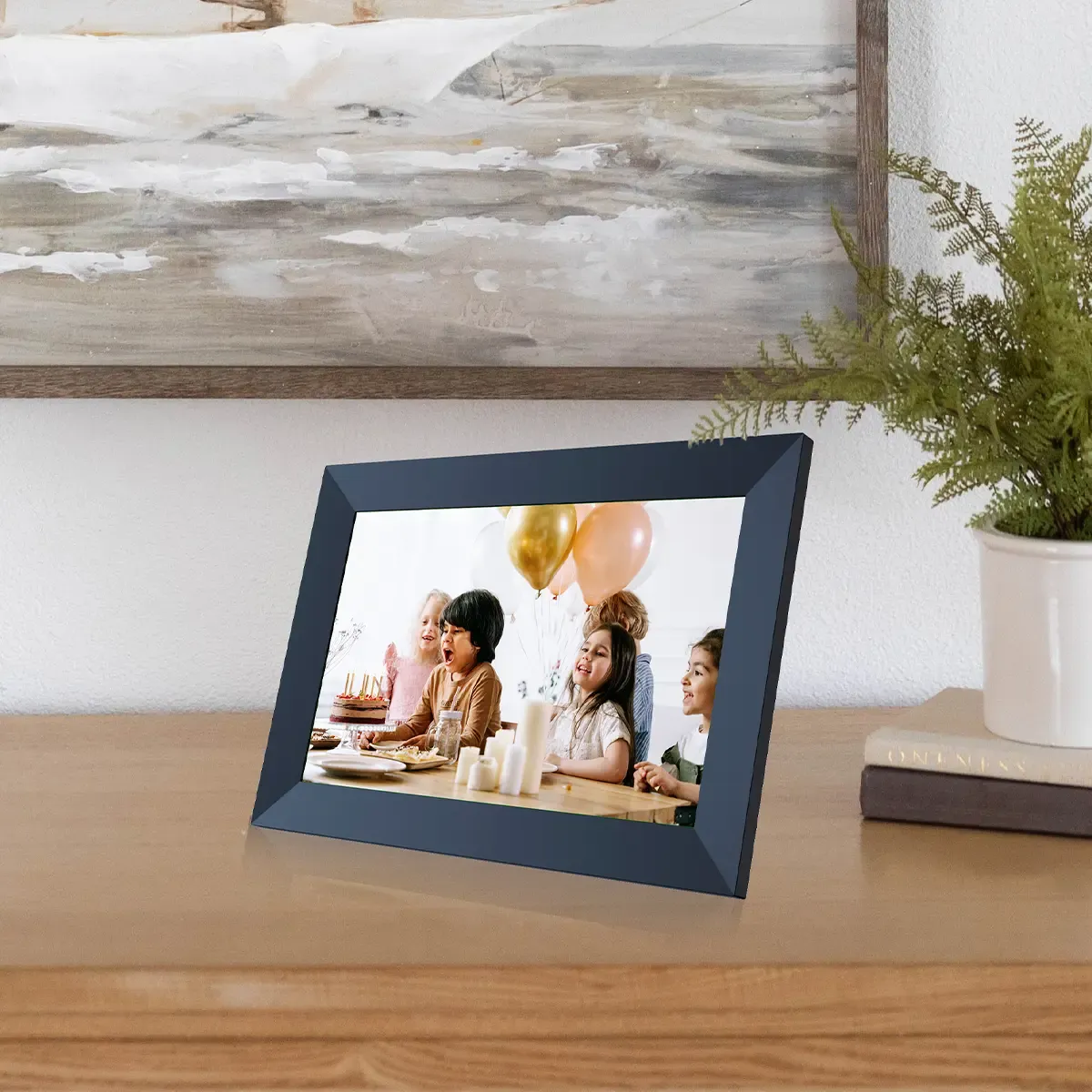 Prixton Prado M Black cadre photo numérique WiFi