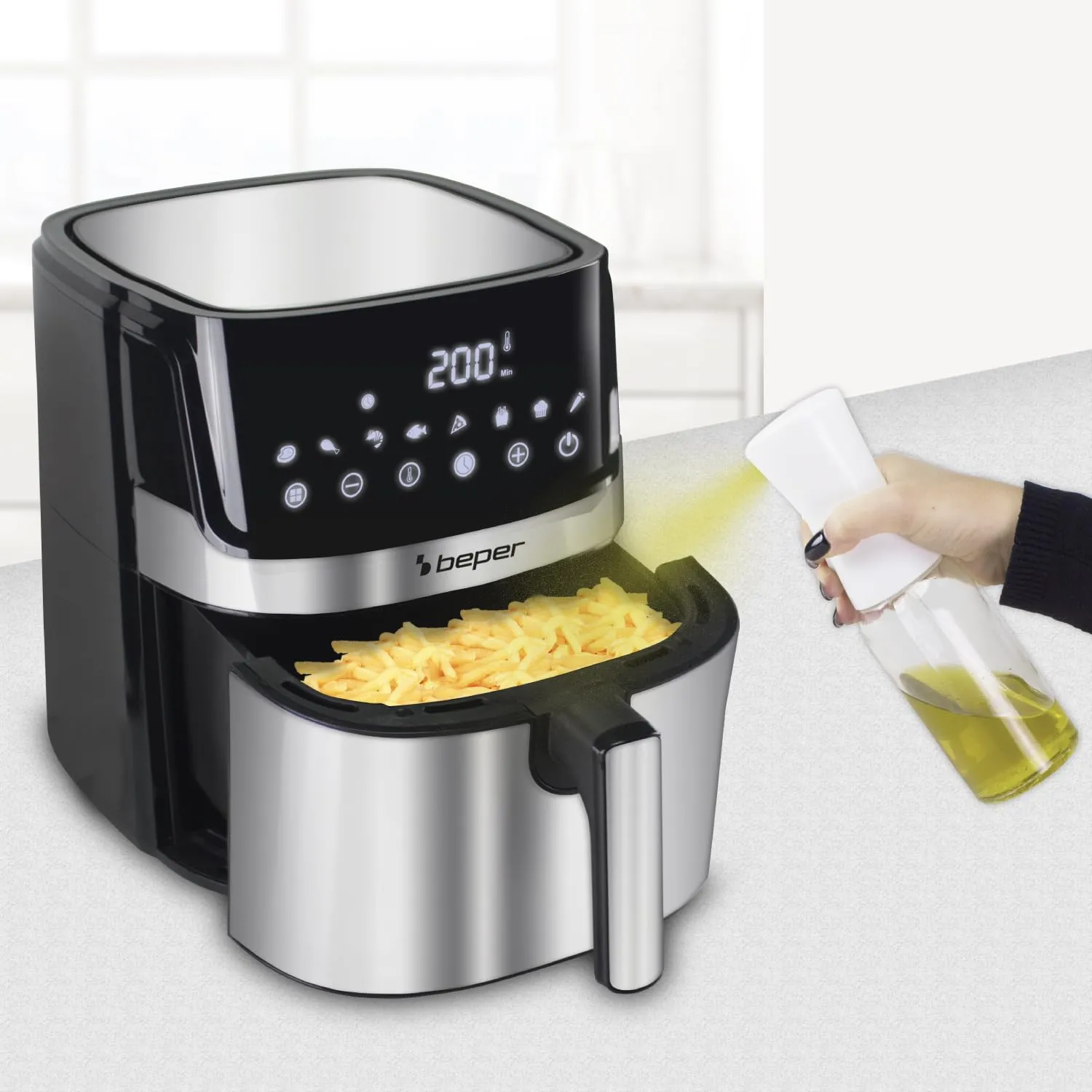 Beper C102SPE002 pulvérisateur huile 300 ml verre