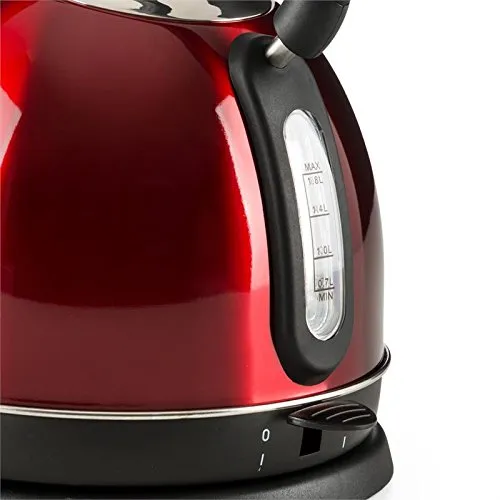 Klarstein Teatime théière électrique 1,8 L rouge