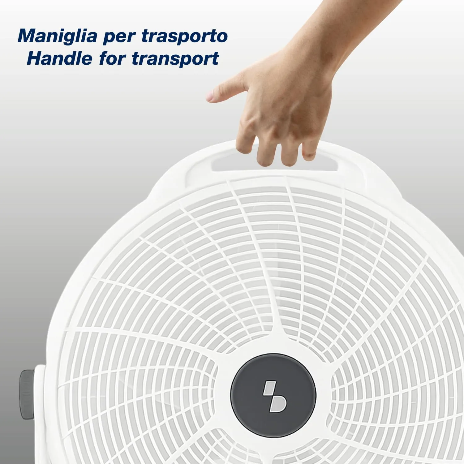 Beper P206VEN561 ventilateur sur pied 50 cm 5 pales 3 vitesses