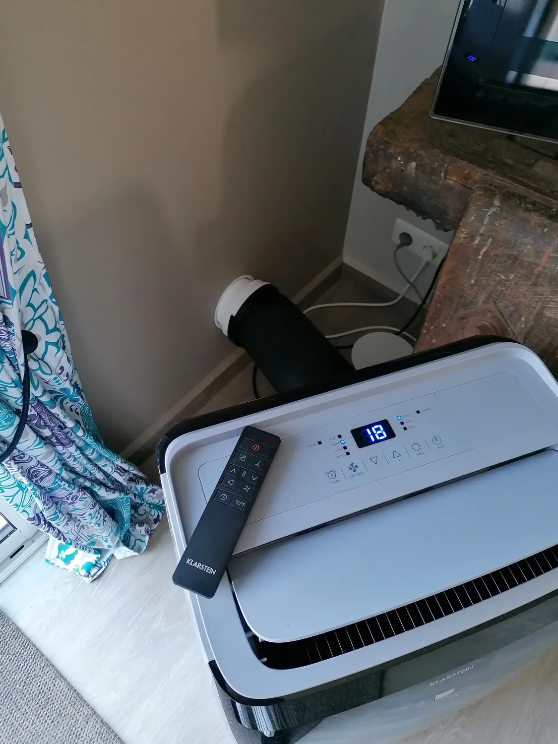 Klarstein 12000 BTU clim portable 3 en 1 télécommande