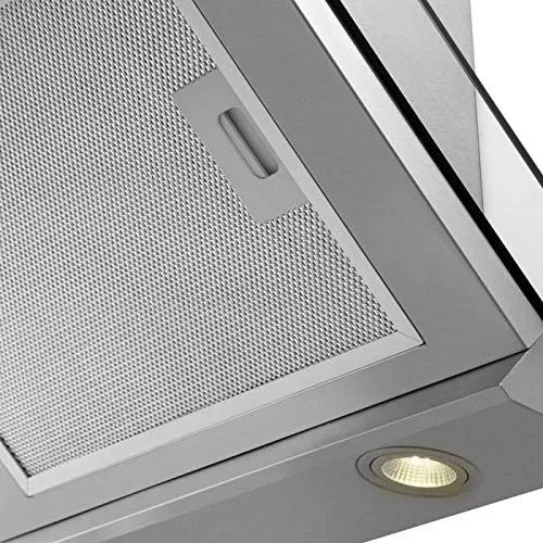 Klarstein Balzac hotte aspirante 60 cm argent 610 m³/h