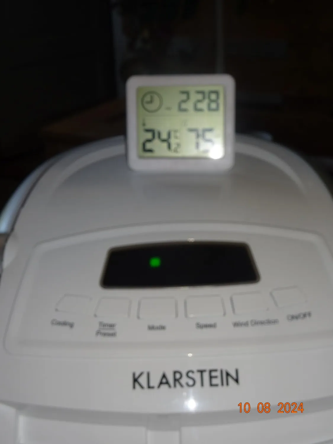 Klarstein Maxfresh rafraîchisseur d'air 6 L gris 65 W