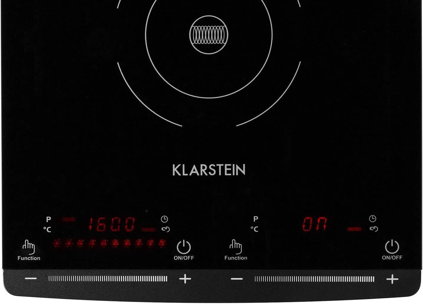 Klarstein VariCook Slim plaque induction 30 cm noir 2900W