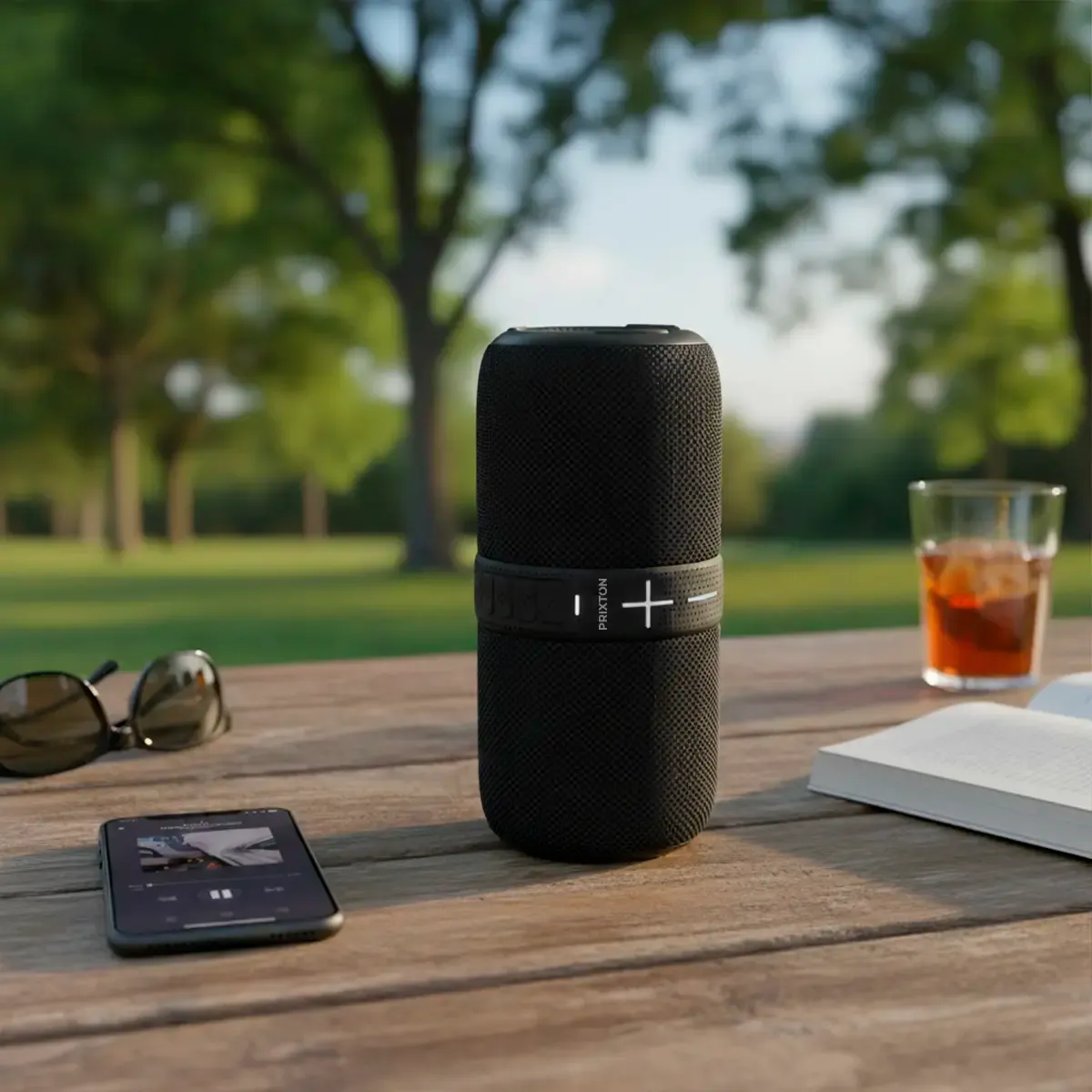 Prixton Hit Box enceinte bluetooth 30 W microphone