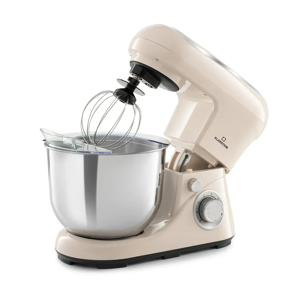 Klarstein robot pâtissier 5L 1300W planétaire 8 directions