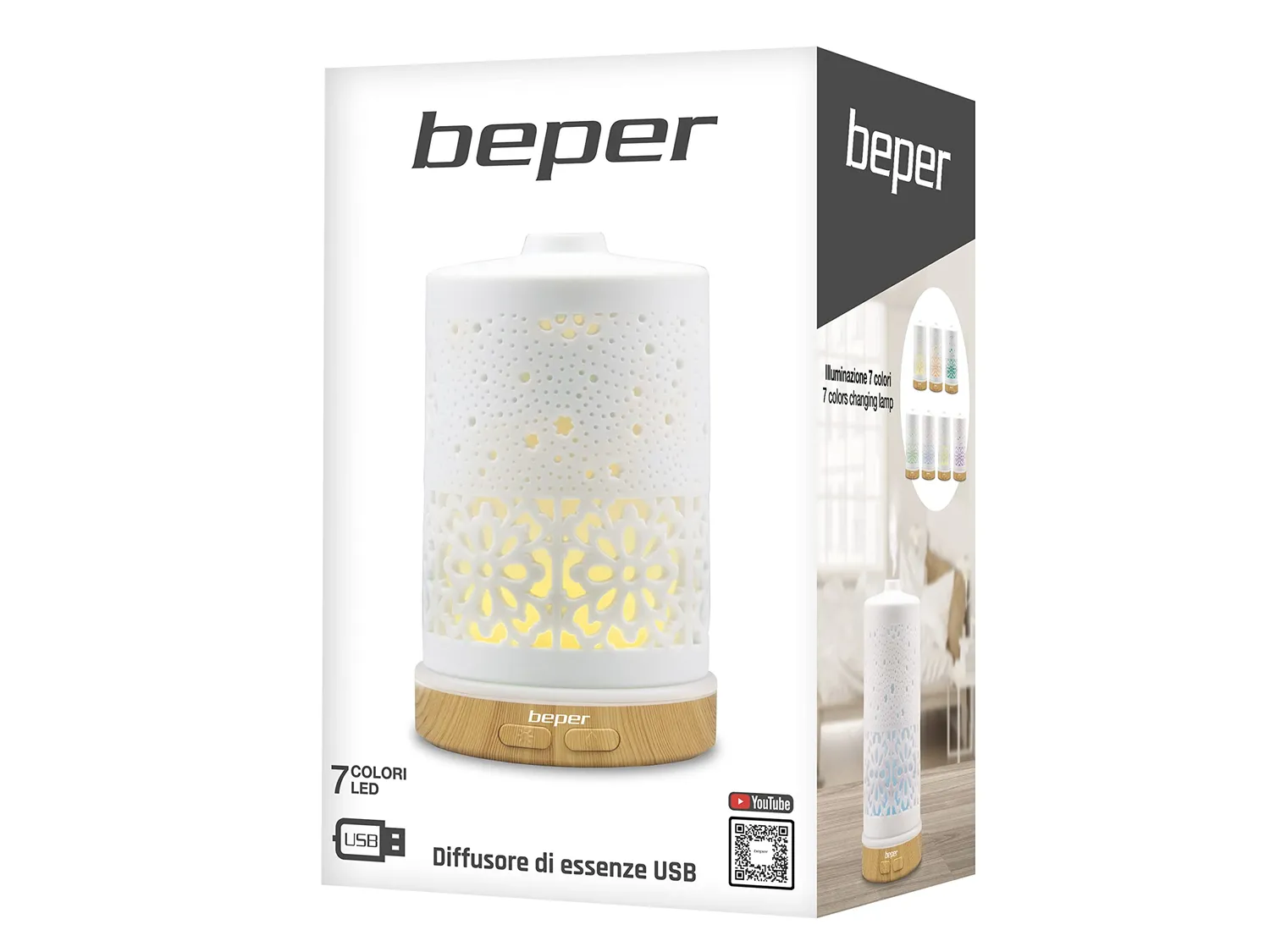 Beper 70.404 diffuseur huiles essentielles céramique 145 ml