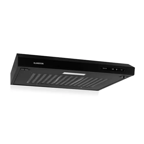 Klarstein UW60BL hotte aspirante 60 cm noire 210 m3/h