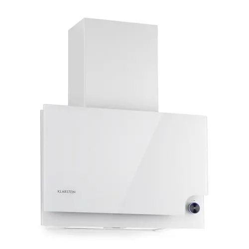Klarstein Amelia hotte inclinée 60 cm blanc 586 m3/h
