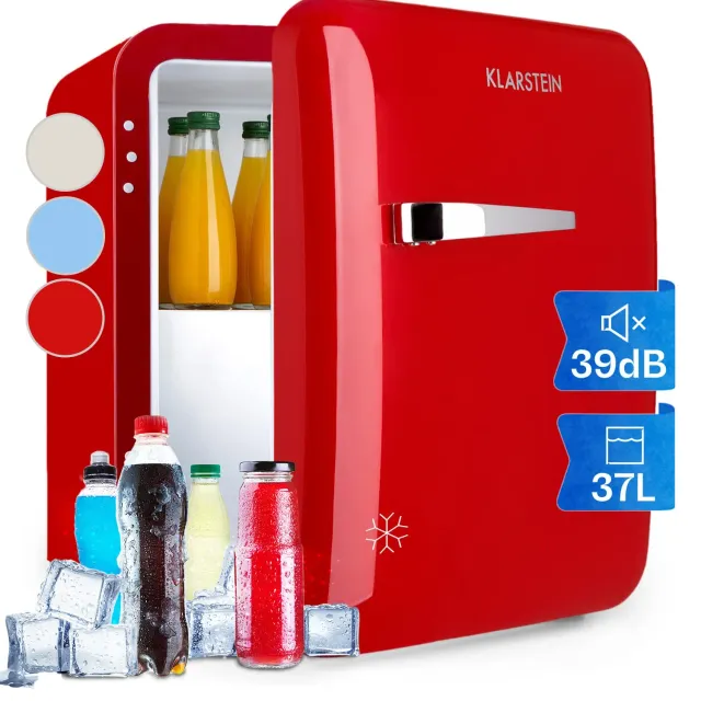 Klarstein mini-frigo silencieux 32L avec congélateur 5L