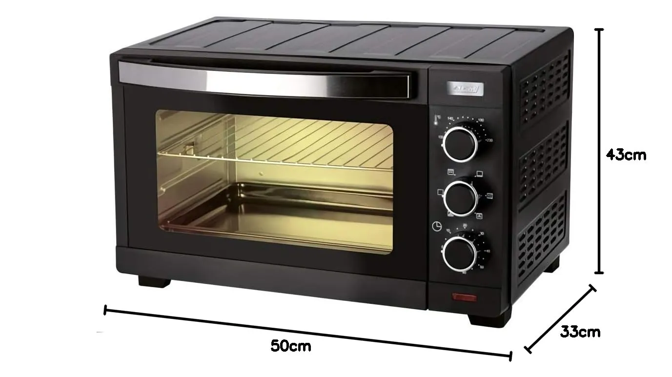MPM MPE-09/T mini four convection 30 L noir 1600 W