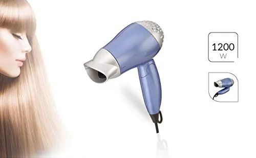 MPM SS-1205 sèche-cheveux voyage pliable 1200 W