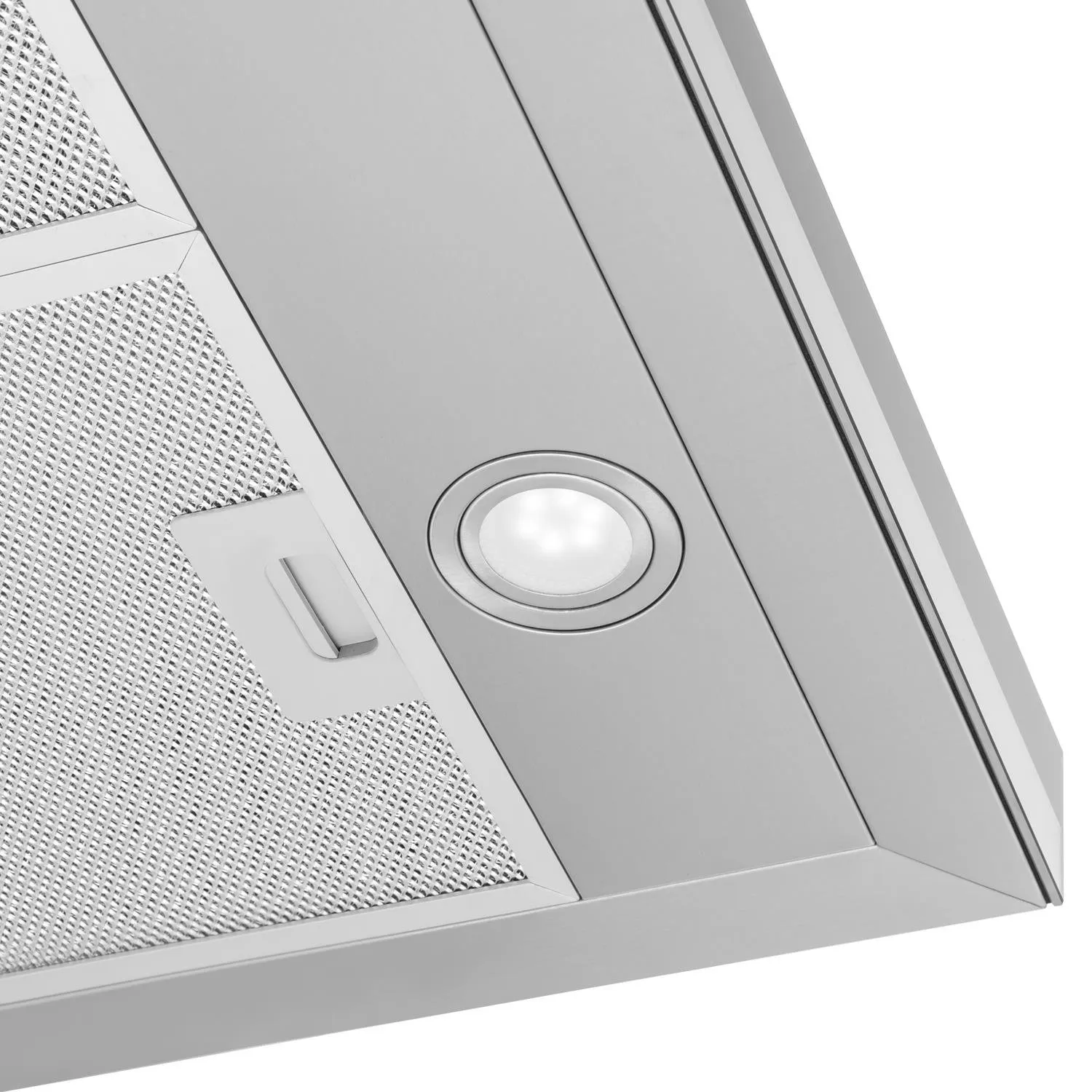 Klarstein Finessa hotte aspirante 90 cm 635 m³/h gris inox