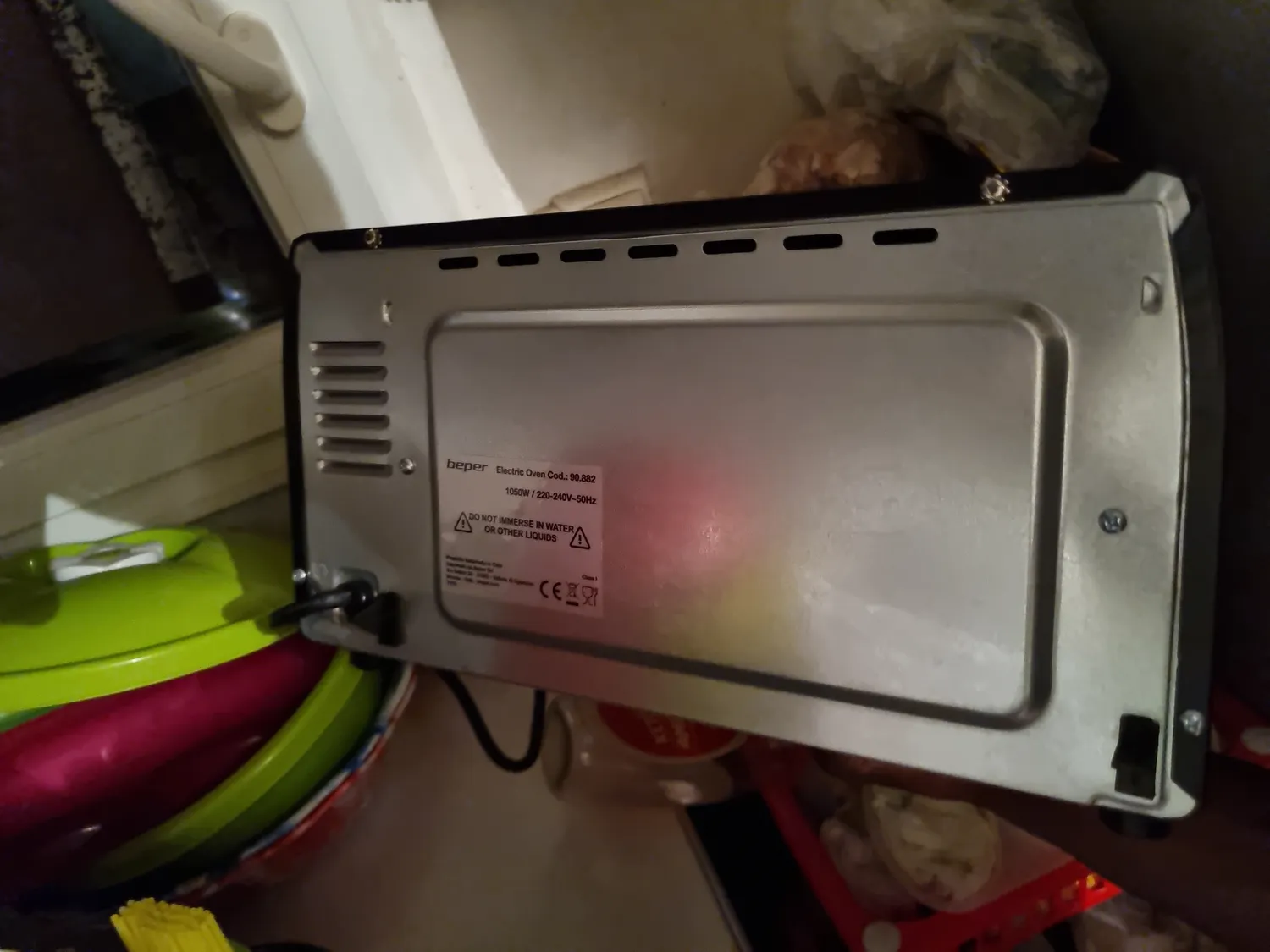 Beper 90.883 four électrique 20 L noir 1300 W 3 modes