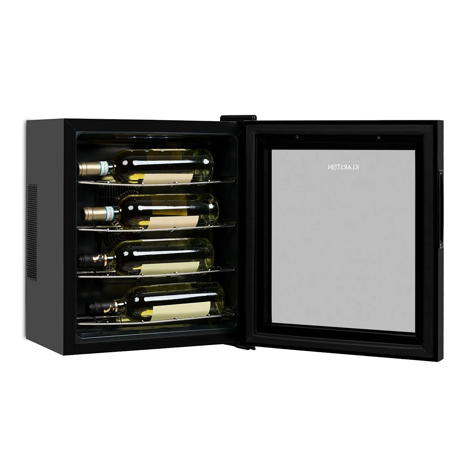 Klarstein Vinarium cave à vin 4 bouteilles 14 L noire
