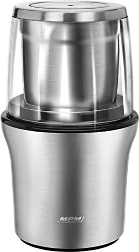 MPM MMK-06M moulin à café électrique 2 x 70 g inox