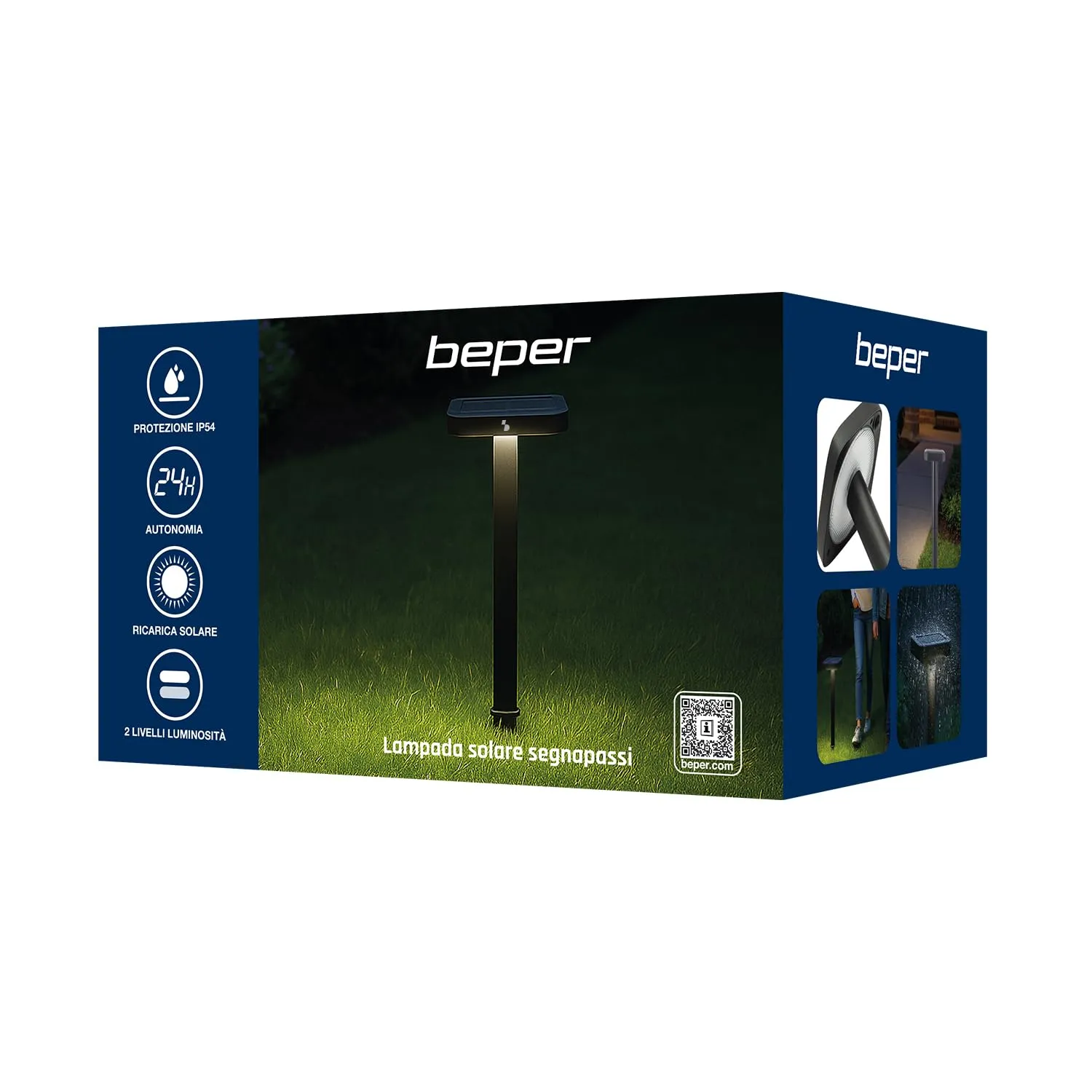 Beper P207ILO103 lampe solaire jardin piquet IP54