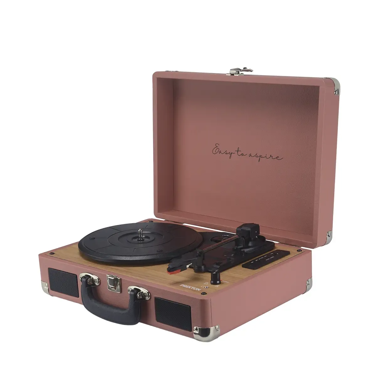 Prixton VC400 platine vinyle Mocha Mousse bluetooth