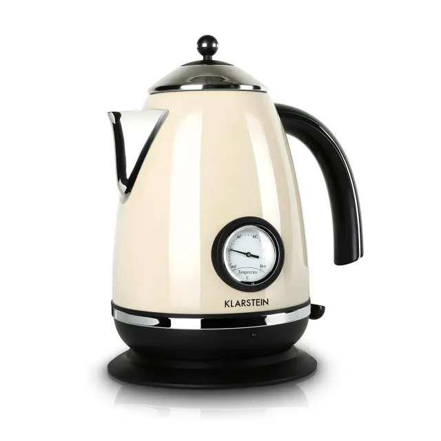 Klarstein Aquavita Chalet bouilloire 1,7 L crème 2200W