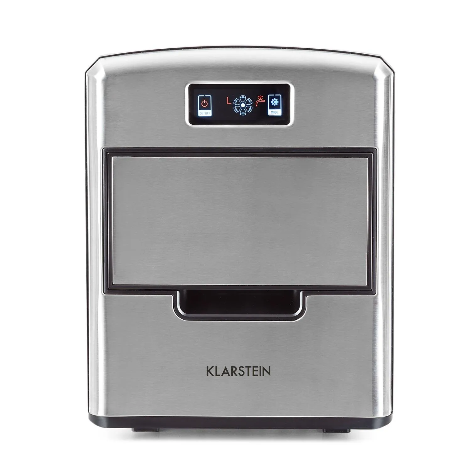 Klarstein Metropolitan machine à glaçons 12 kg argent