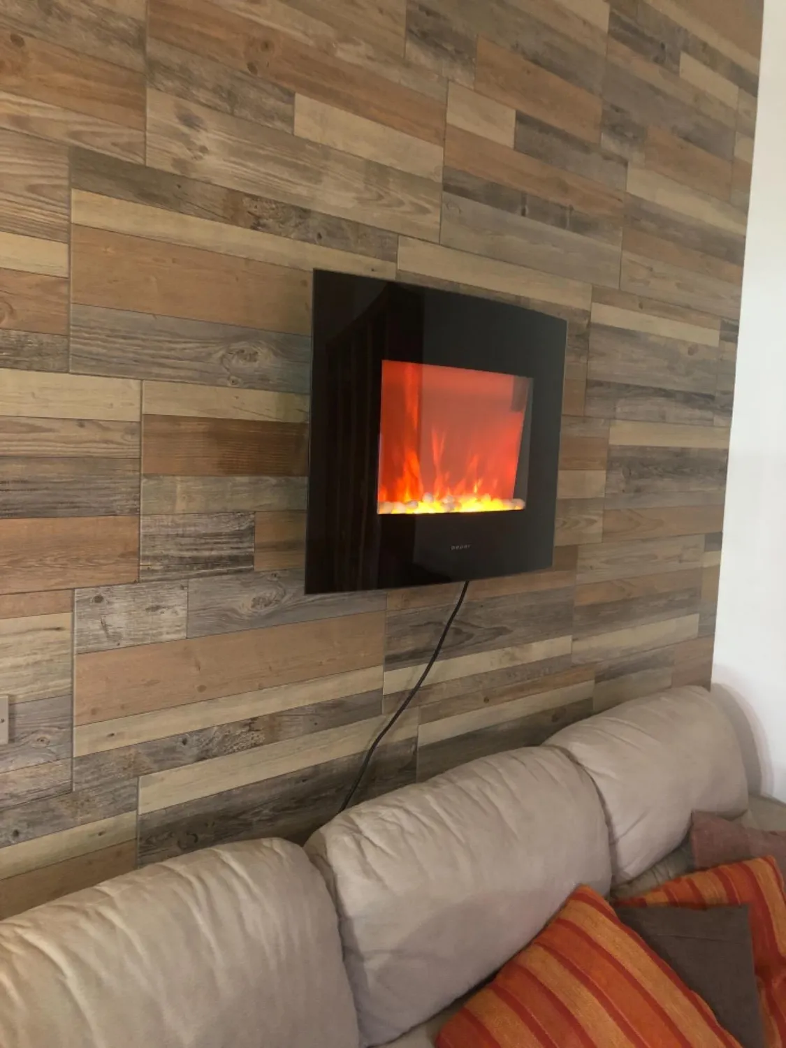 Beper RI.503 cheminée électrique murale effet flamme