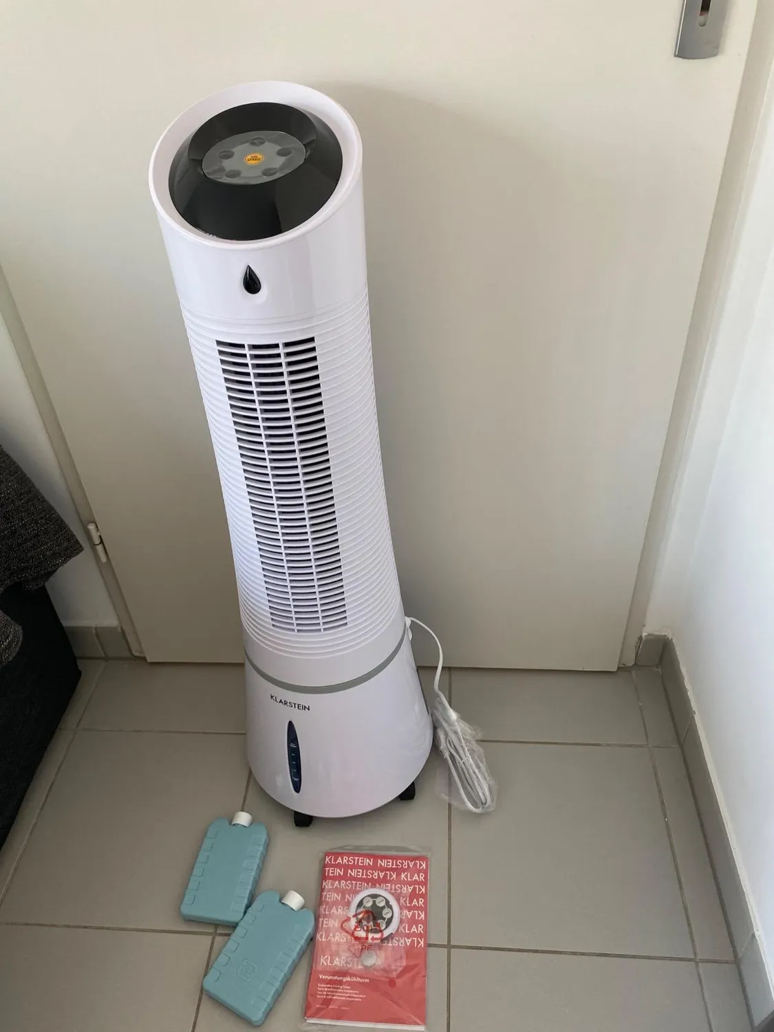 Klarstein rafraîchisseur d’air 5 en 1 45 W 180 m³/h