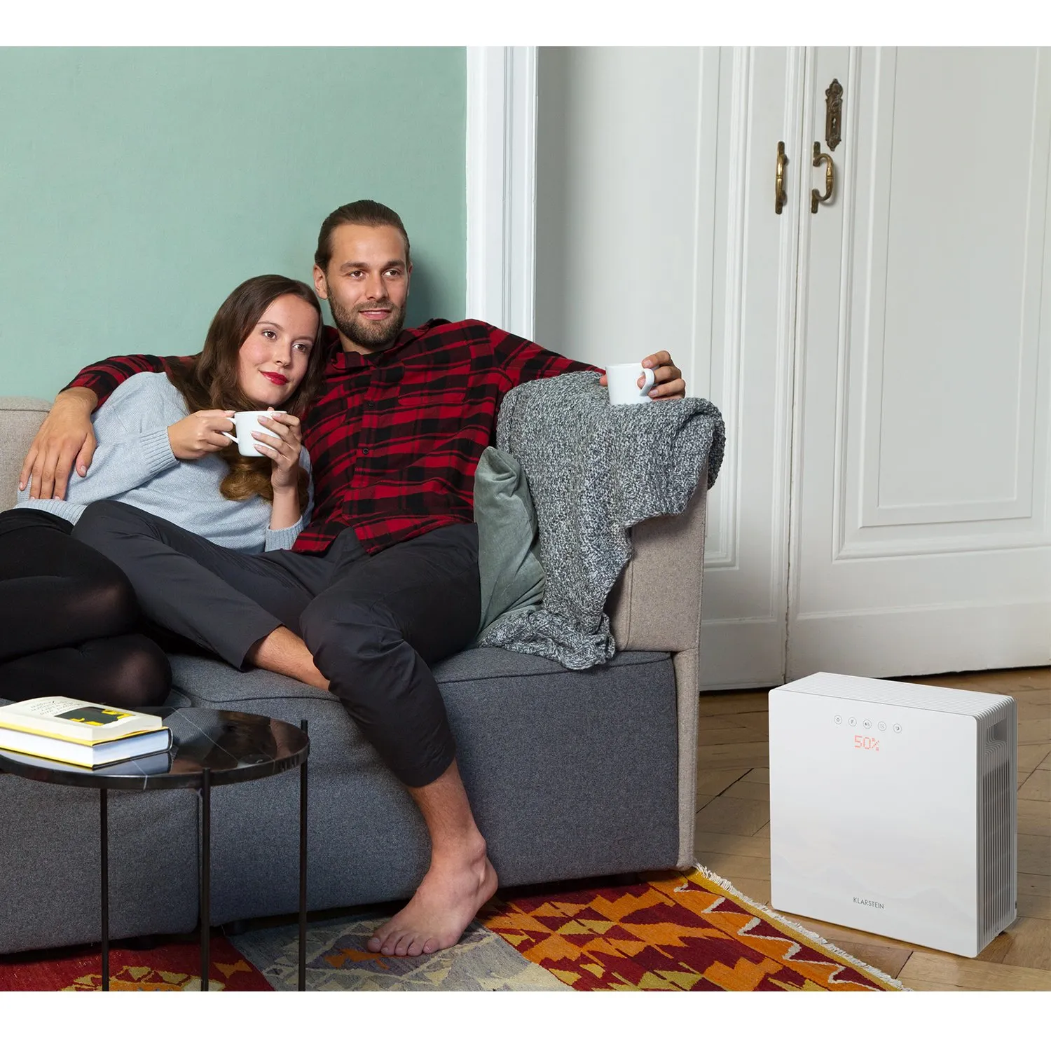 Klarstein PurePal Purificateur humidificateur 3 L blanc