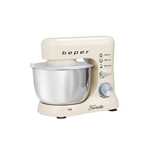 Beper BP.200 robot pâtissier 4,5 L 1000 W crème