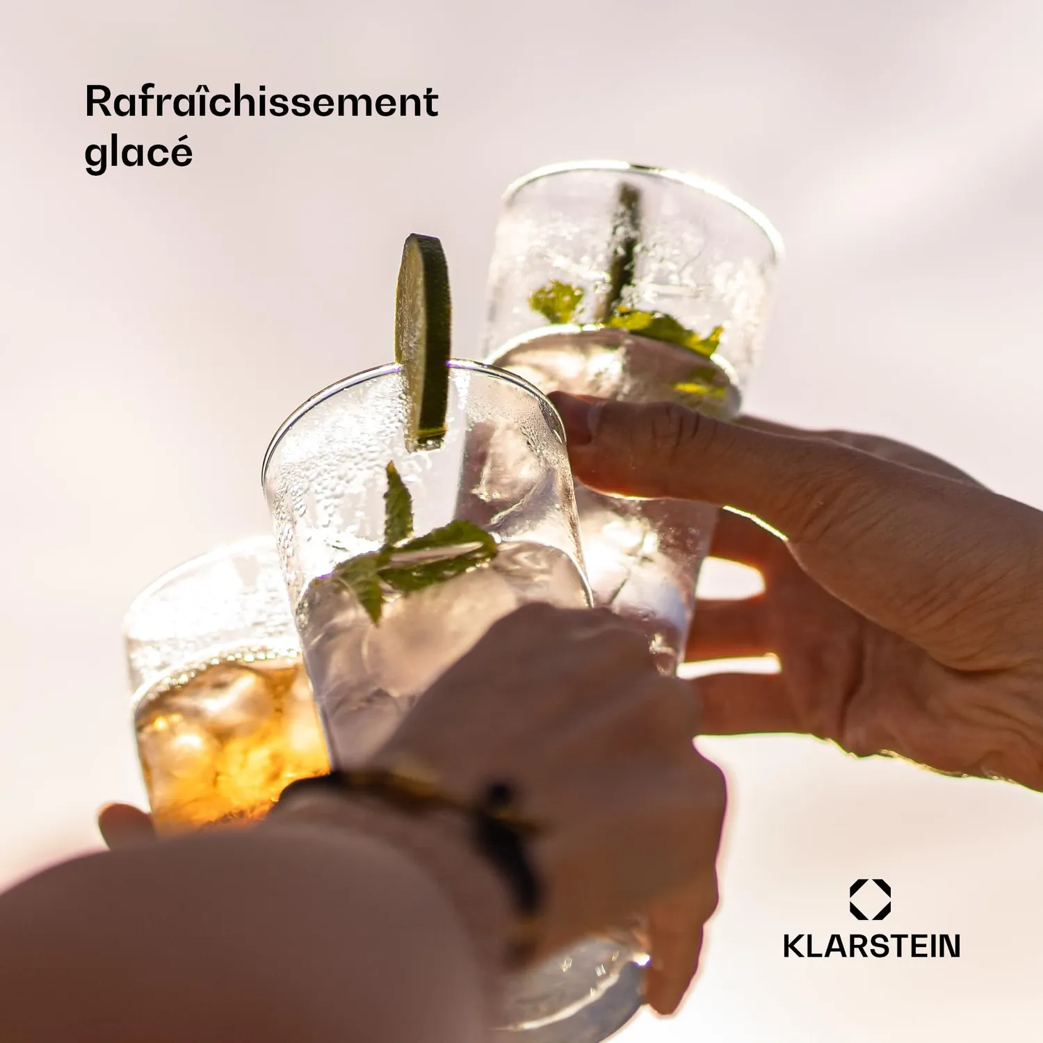 Klarstein Eiszeit Crush machine à glaçons inox 1,8L 15kg