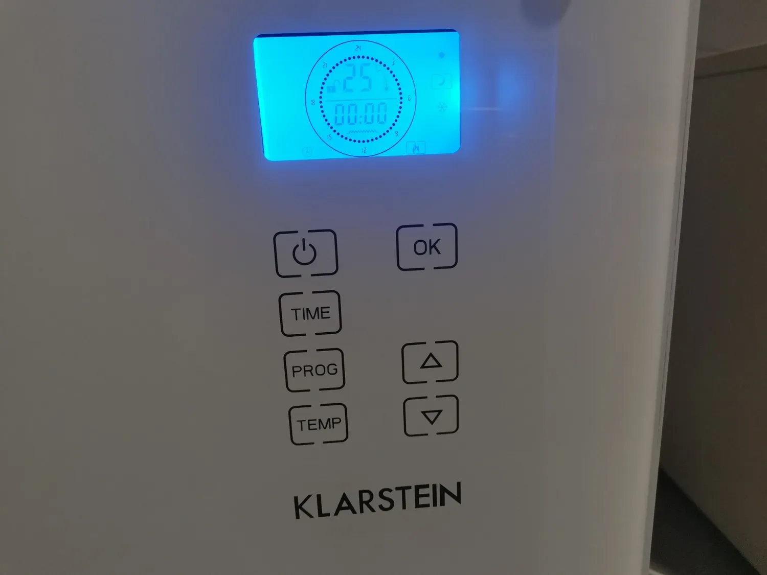 Klarstein convecteur électrique 1000W blanc 20m²