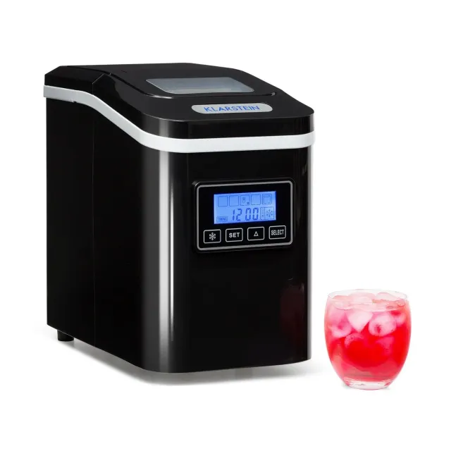 Klarstein Lannister machine à glaçons 10 kg noir