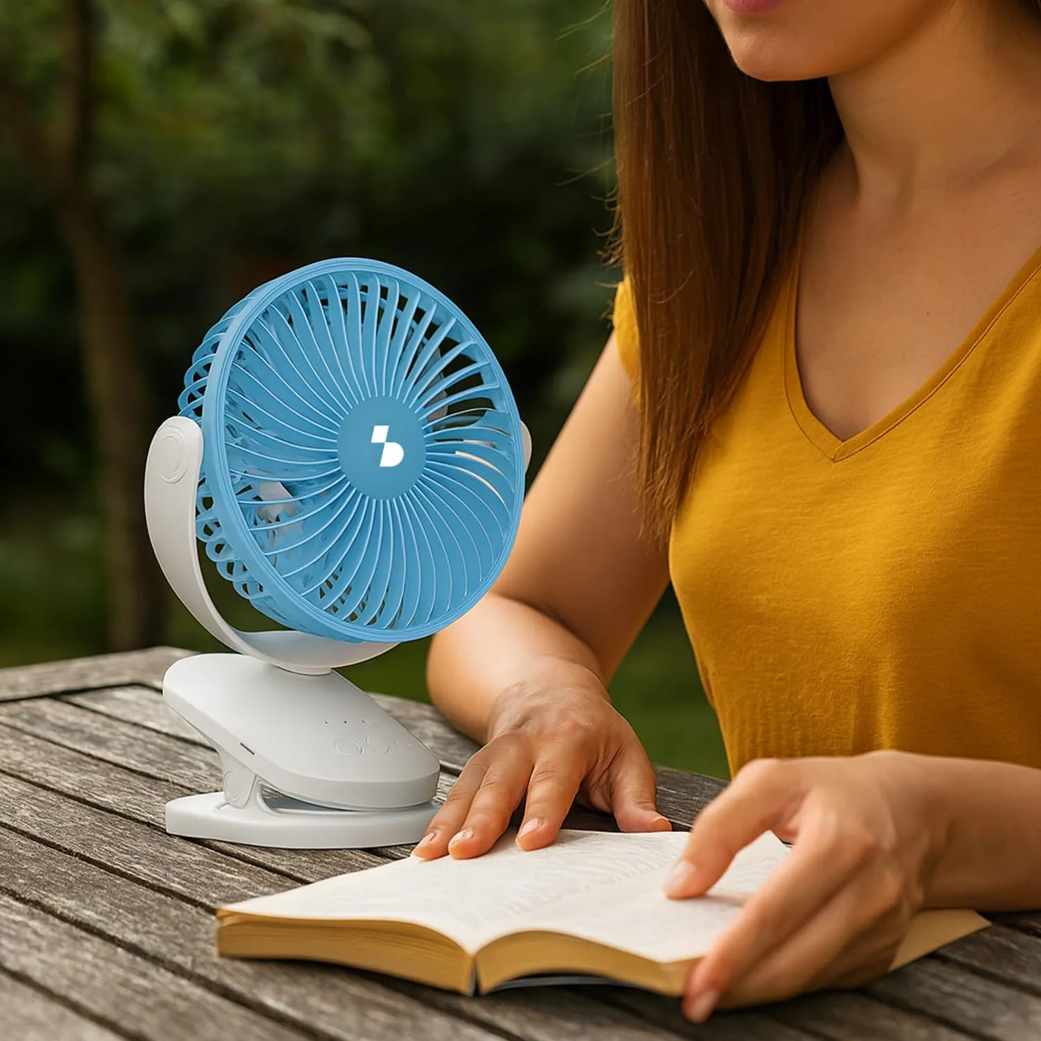 Beper P206VEN421 mini ventilateur à pince USB 4 vitesses