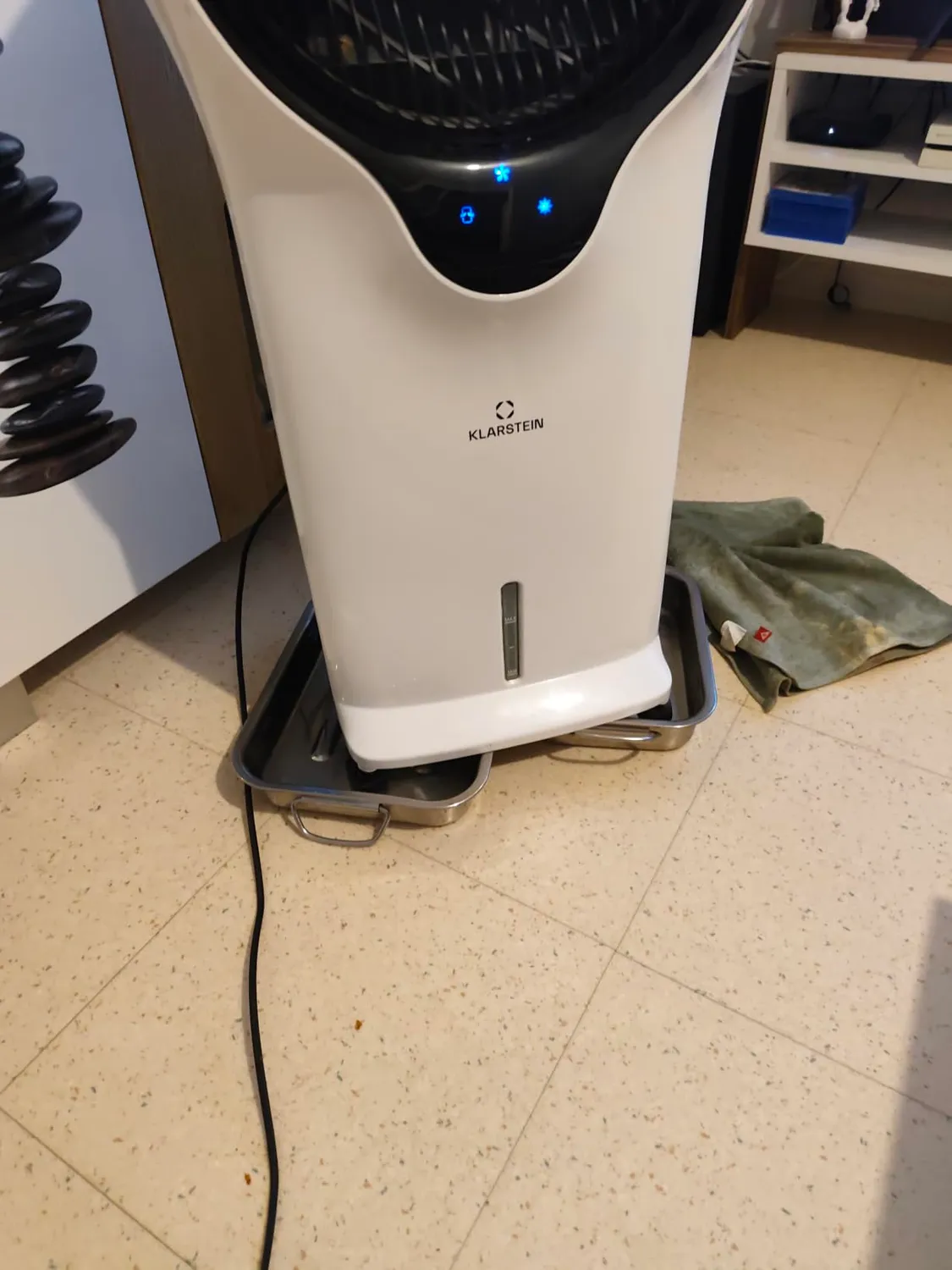 Klarstein climatiseur mobile 3 en 1 90 W 1600 m³/h