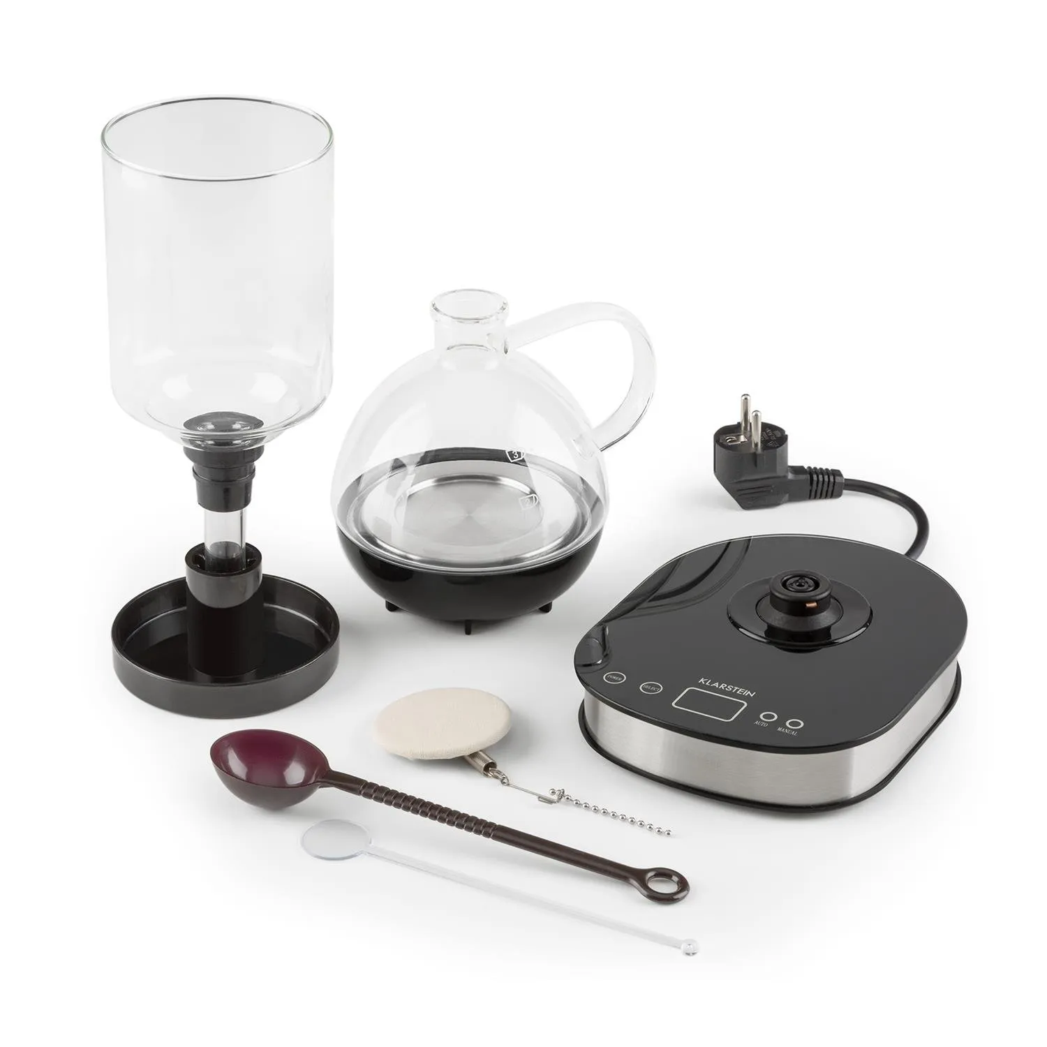 Klarstein Drop filtres coton bio cafetière siphon lot de 10