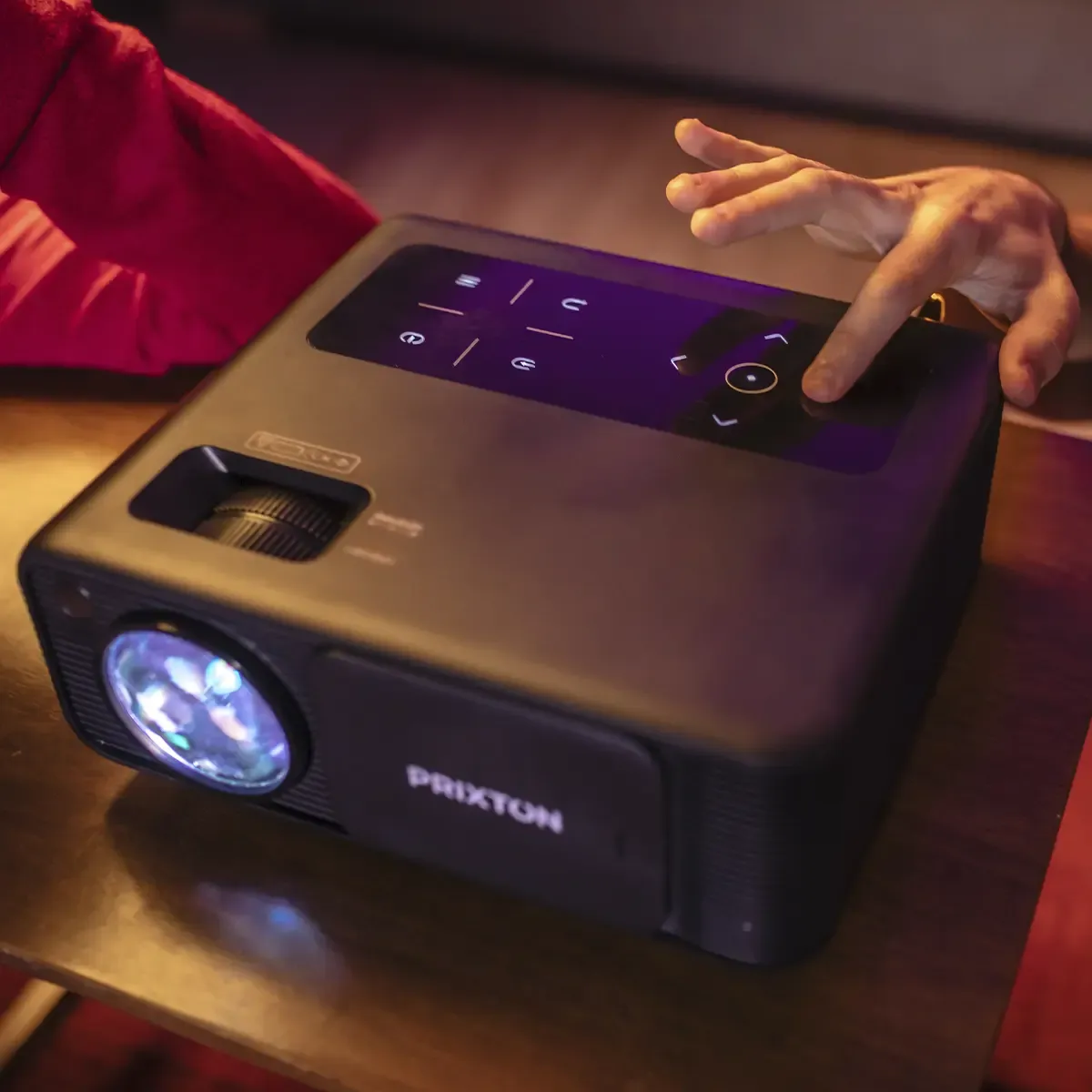 Prixton Miró vidéoprojecteur WiFi Full HD 4K