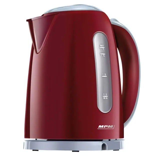 MPM MCZ-85/B2 Bouilloire Rouge 1,7L 2200W
