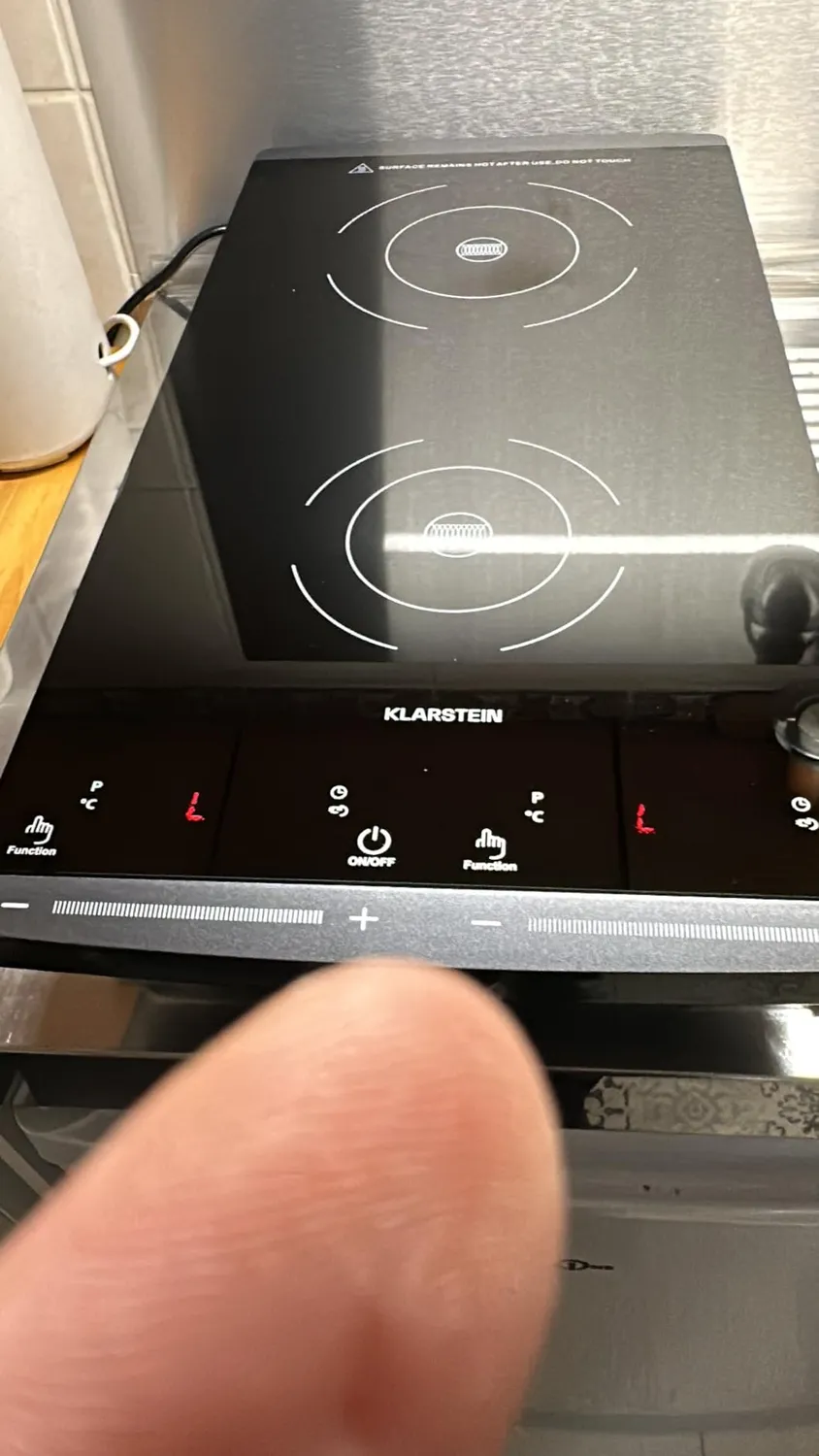 Klarstein VariCook Slim plaque induction 30 cm noir 2900W