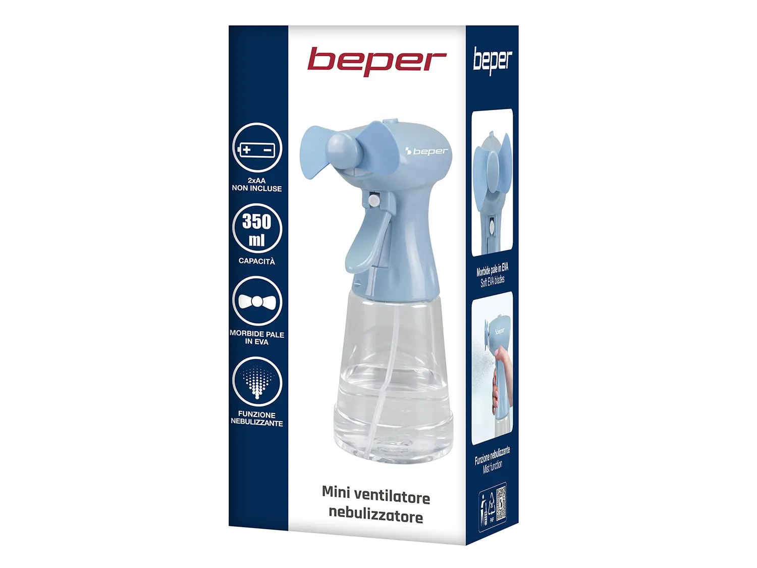 Beper P206VEN440 mini brumisateur à piles 350ml