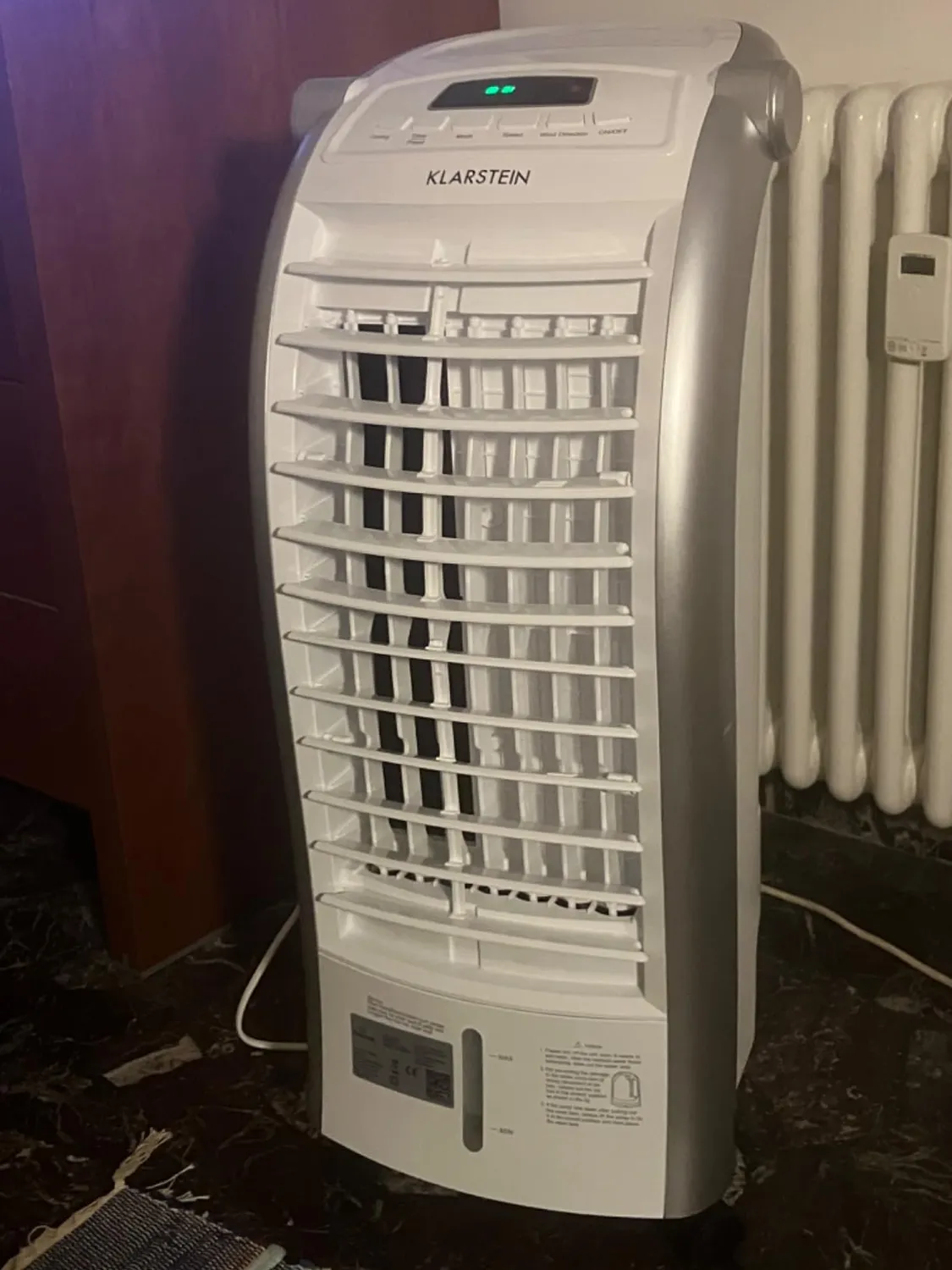 Klarstein Rafraichisseur Air 4 en 1 Climatiseur 6L Ioniseur