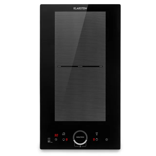 Klarstein Plaque induction 2 feux noire 3500 W Flex