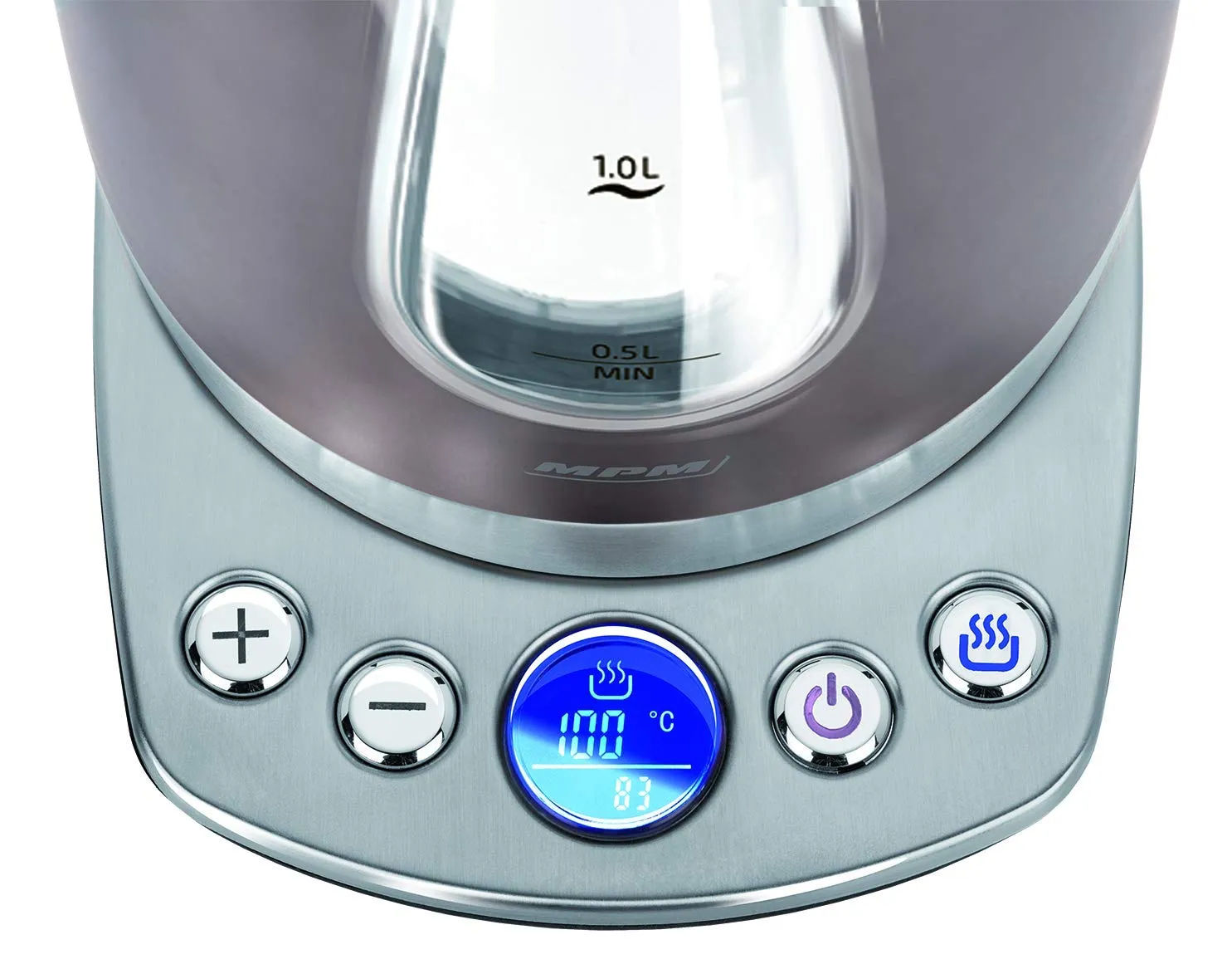 MPM MCZ-57/B1 bouilloire thermostat 1,7 L bordeaux