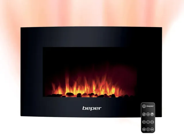 Beper RI.503 cheminée électrique murale effet flamme