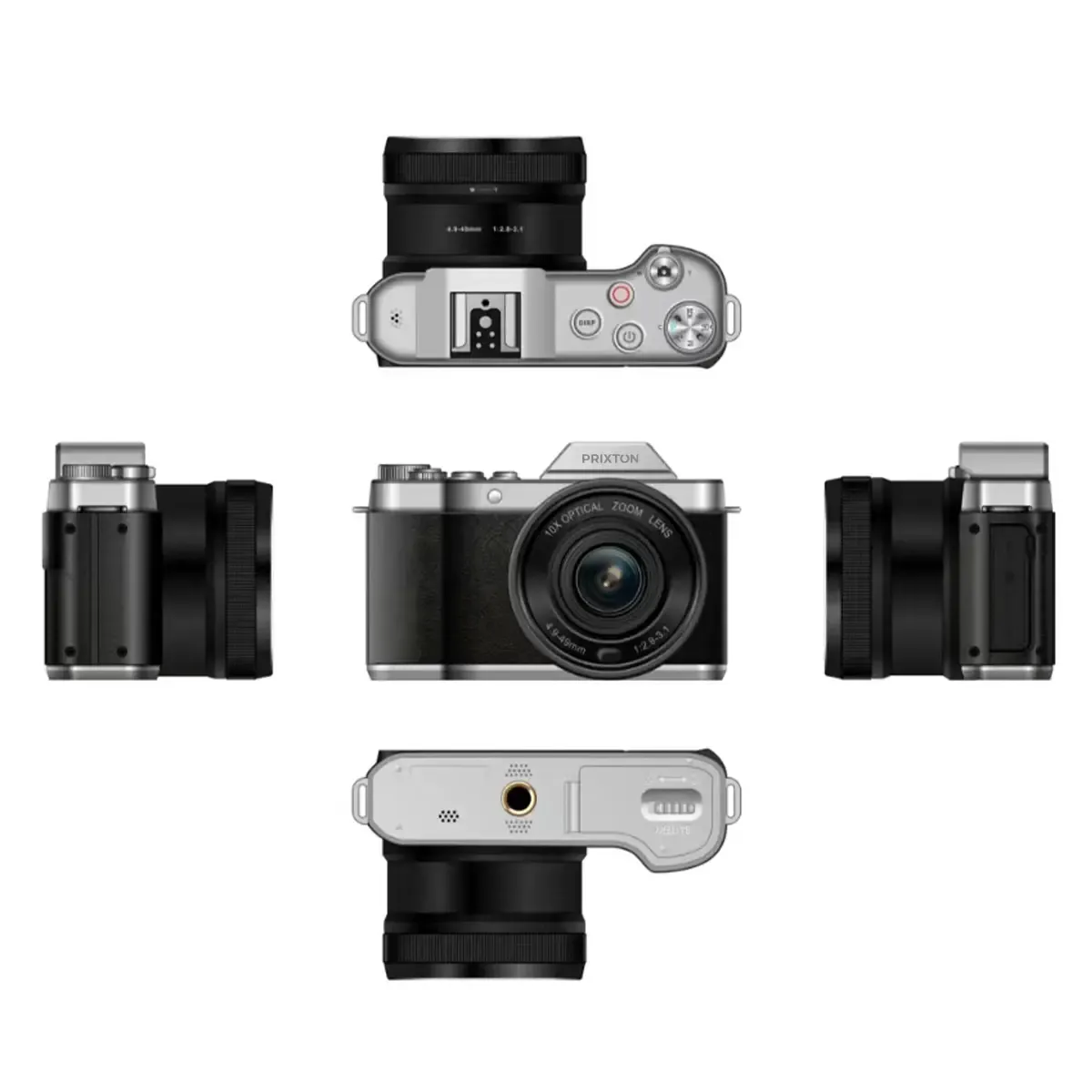 Prixton Nomad DC950 appareil photo 4K zoom 10x