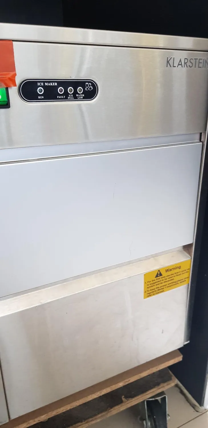 Klarstein Powericer machine à glaçons 20 kg/jour argent