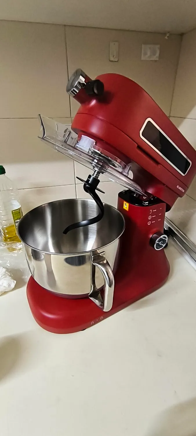 Klarstein Chiara robot de cuisine 5L rouge 1600W