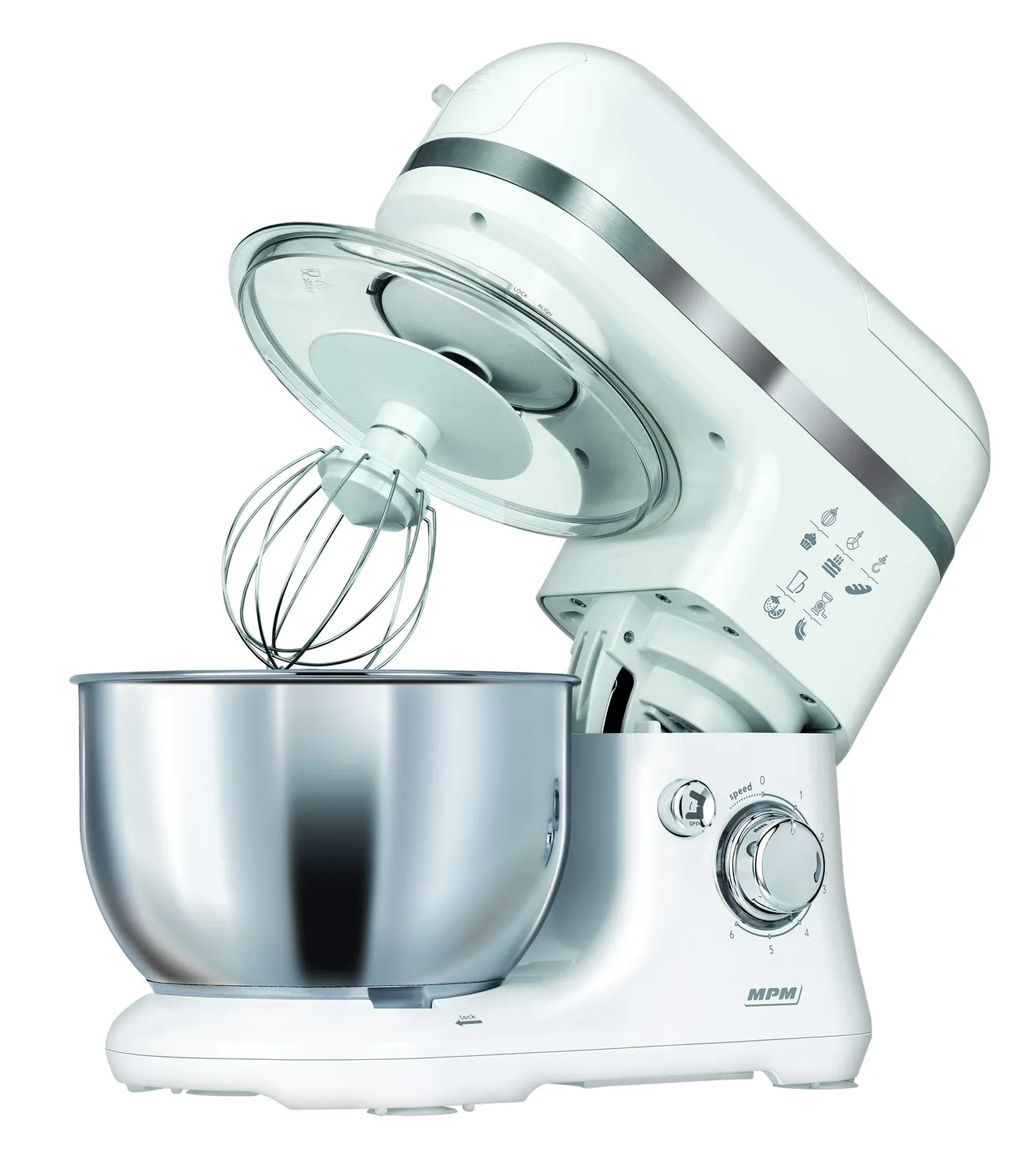 MPM MRK-15 robot de cuisine multifonction 1200W 4L