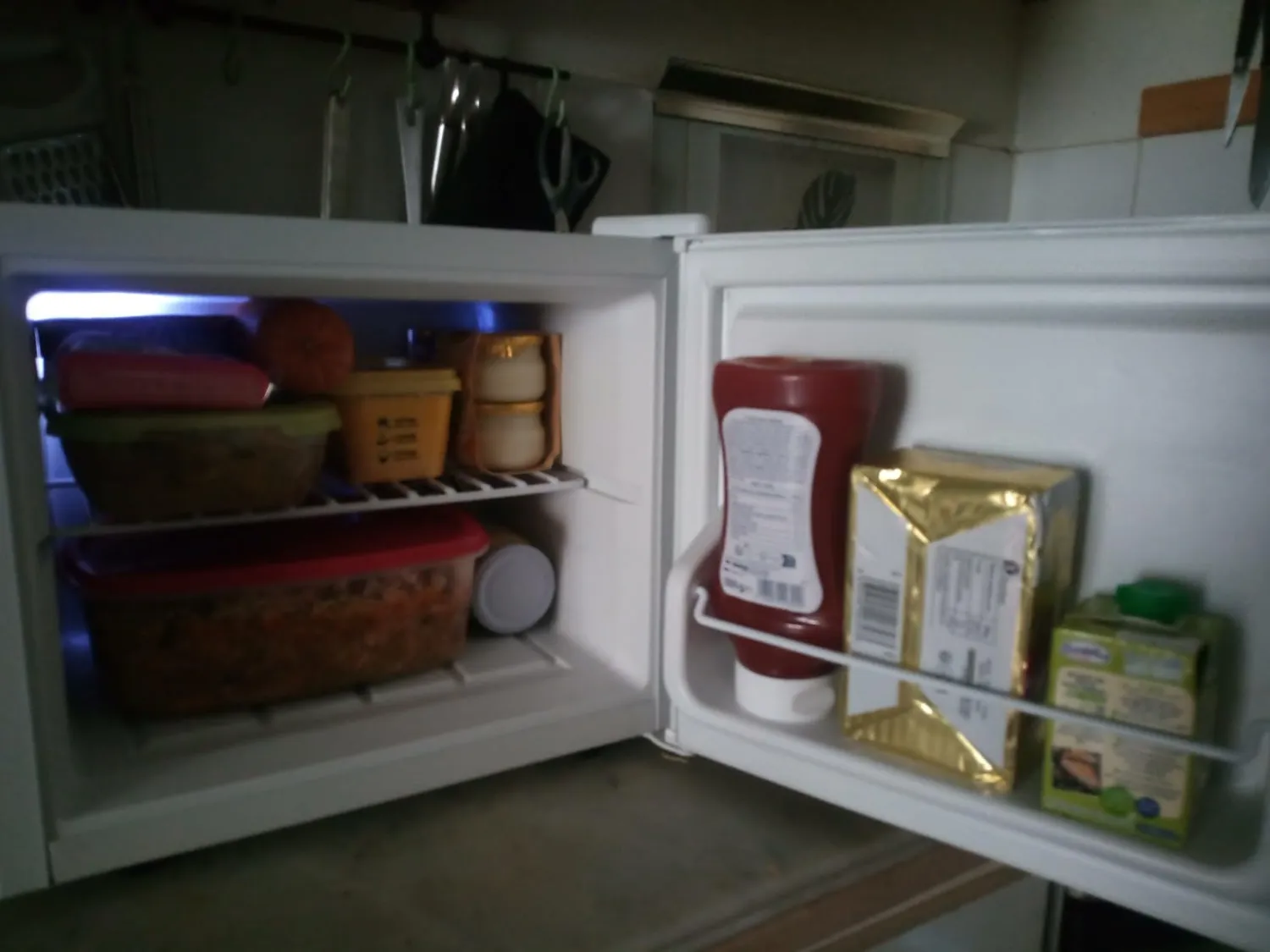 Klarstein mini frigo 17L argent silencieux 0-15°C