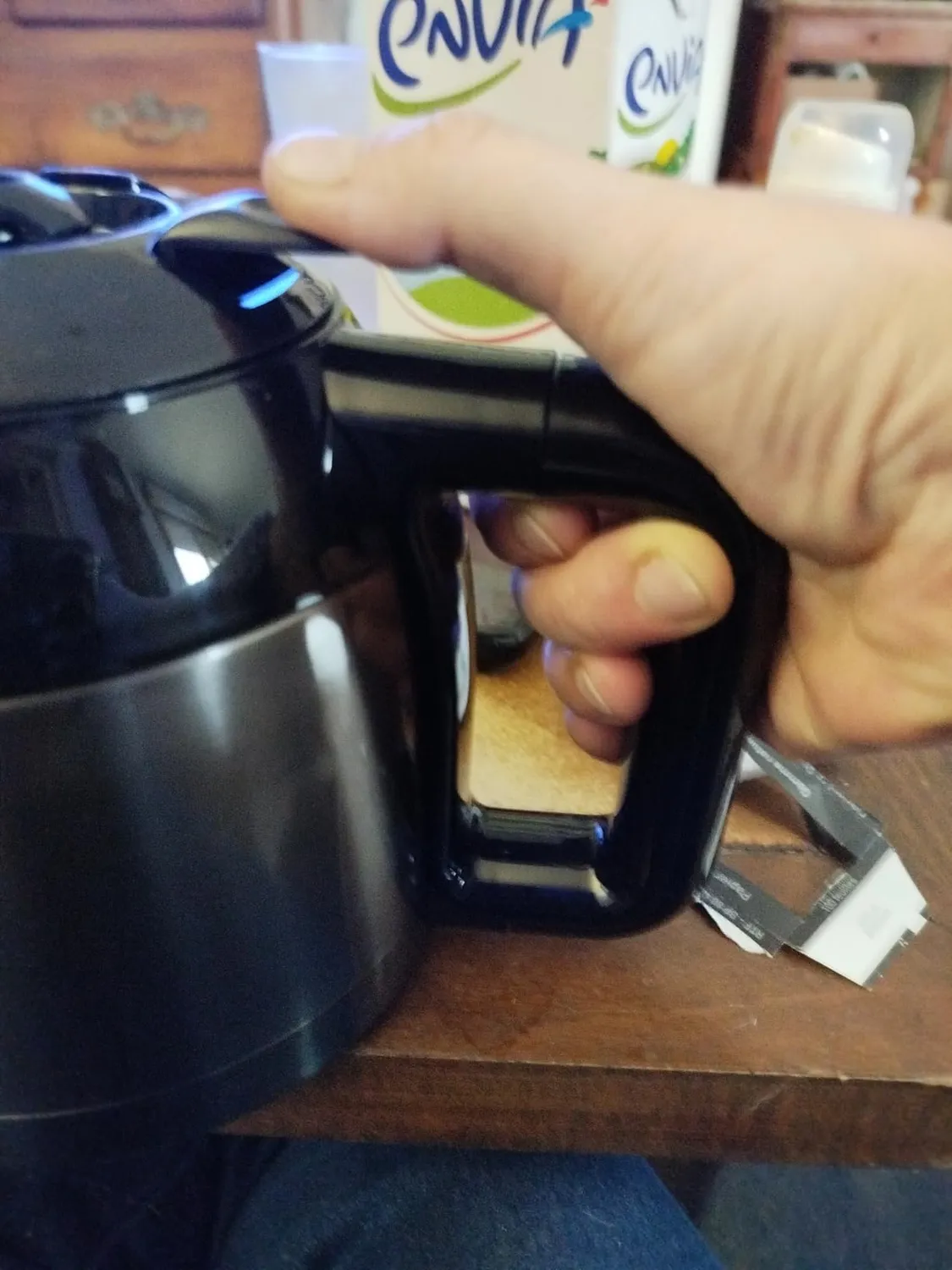 Klarstein cafetière filtre 1,2 L argent 800 W programmable